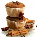 Bezlepkové perníkové vánoční muffiny