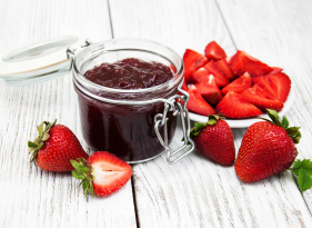 Jahodový chia džem