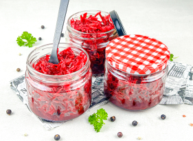 Čalamáda s červenou řepou