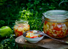 Okurkovo-papriková čalamáda