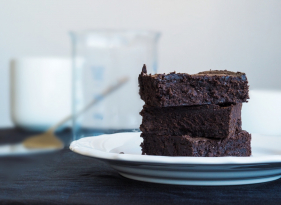 Brownies z cizrnové mouky