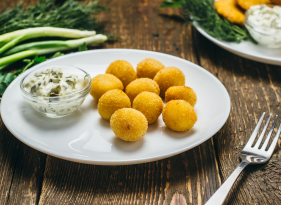 Krokety z haluškového těsta