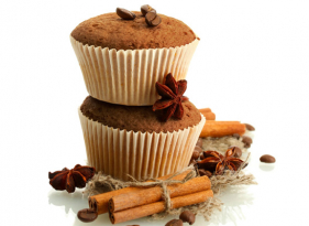 Bezlepkové perníkové vánoční muffiny