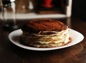 Proteinový palačinkový dort bez lepku