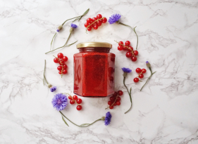 Linecký džem rybíz a jahoda