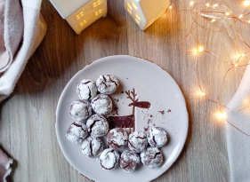 Bezlepkové kakaové crinkles