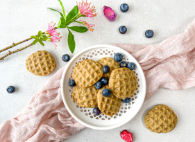 Arašídové sušenky s konopnou vlákninou