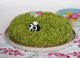 Velikonoční "mechový" dort bez lepku