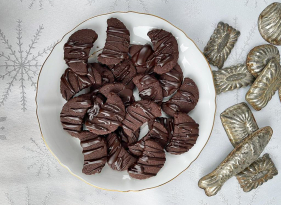 Kakaové rohlíčky bez lepku