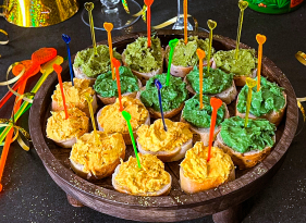 Pomazánka z kořenové zeleniny s macou