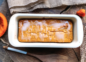 Vláčný dýňový chlebíček bez lepku