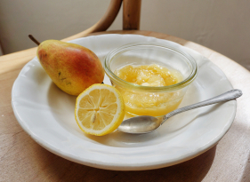 Hruškovo - citronový džem