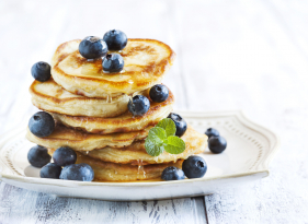Sladké lívance z haluškového těsta