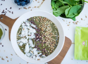 Moringa smoothie bowl