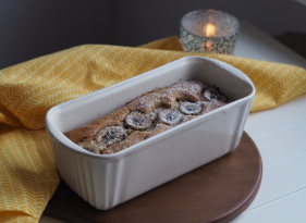 Bezlepkový "banana bread"