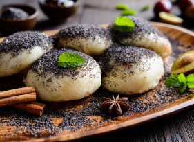 Plněné knedlíky s povidly