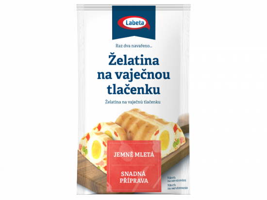 Želatina na  vaječnou tlačenku