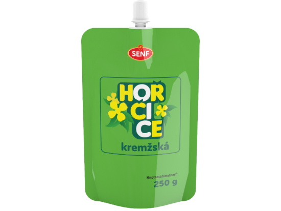 Hořčice kremžská 250 g DoyPack sáček