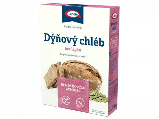 Dýňový chléb bez lepku