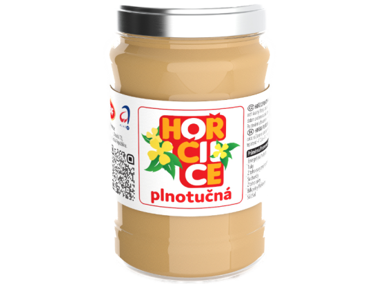 Hořčice plnotučná 250 g sklo