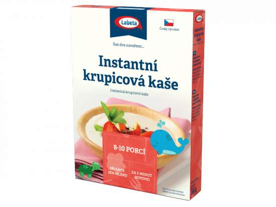 Instantní krupicová kaše