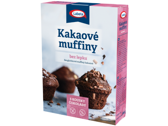 Kakaové muffiny bez lepku