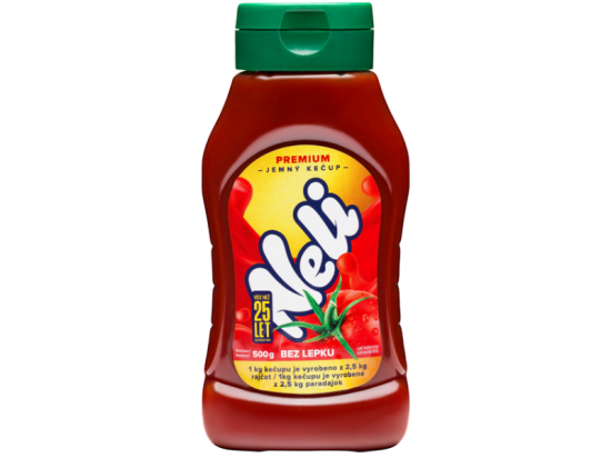 NELI Premium kečup jemný 500 ml PET
