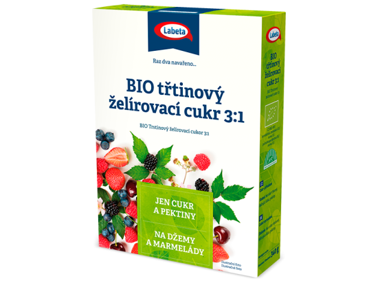 BIO Třtinový želírovací cukr 3:1