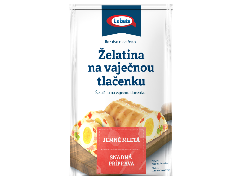 Jak připravit želatinu na vaječnou tlačenku?