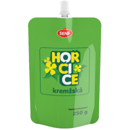 Hořčice kremžská 250 g DoyPack sáček
