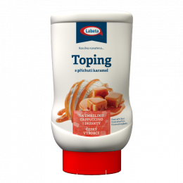 Toping s příchutí karamel
