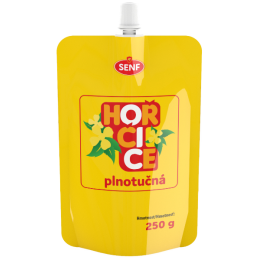 Hořčice plnotučná 250 g DoyPack sáček