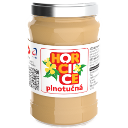 Hořčice plnotučná 250 g sklo