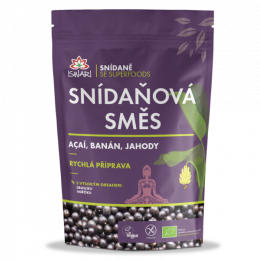 Snídaňová směs acaí-banán-jahody BIO