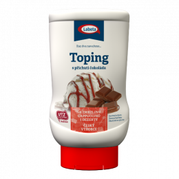 Toping s příchutí čokoláda