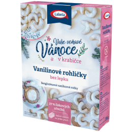 Vanilinové rohlíčky bez lepku