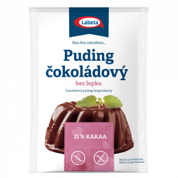 Puding čokoládový bez lepku