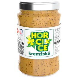 Hořčice kremžská 250 g sklo