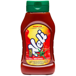 NELI Premium kečup jemný 500 ml PET