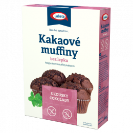 Kakaové muffiny bez lepku