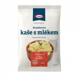 Bramborová kaše s mlékem