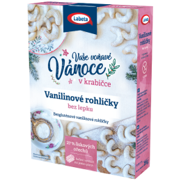 Vanilinové rohlíčky bez lepku