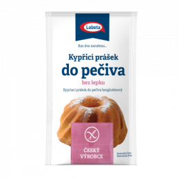 Kypřicí prášek do pečiva bez lepku