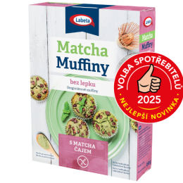 Matcha muffiny bez lepku